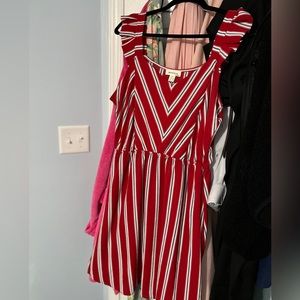 Monteau Mini Dress w/cap Sleeves